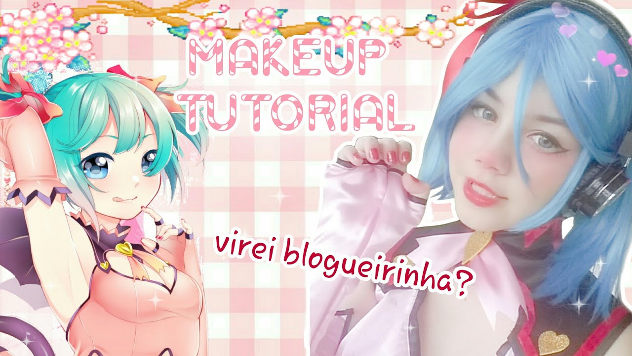 #9 Vlog❤ Heart Hunter Miku Cosplay Makeup "tutorial"❤