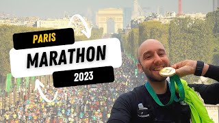 MARATHON DE PARIS 2023 - 3h02 WITH A GOPRO