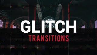 Glitch Transitions After Effects Templates