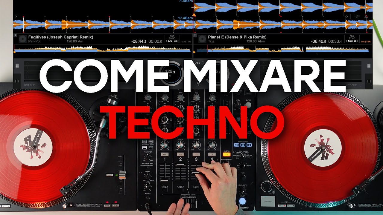 3 TECNICHE PER MIXARE TECHNO | Mini lezione