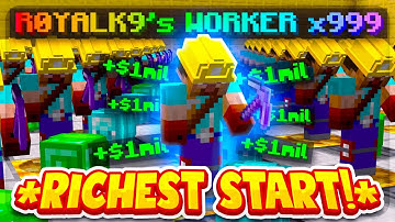 THE *RICHEST* FIRST 24 HOURS ON *NEW* SERVER! | Minecraft Factory | EnchantedMC