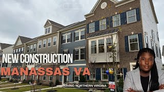 LUXURY New Construction Townhouse in MANASSAS VIRGINIA | Jefferson Square | DREAM FINDERS HOME