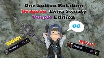 One Button Rotation: Dragoon Extra Sweaty Purple Edition