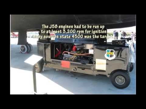 SR-71 Starting - AG330 start cart