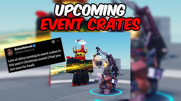 UPCOMING EVENT CRATES + HACKER NEW SKIN? | Tower Defense Simulator | ROBLOX