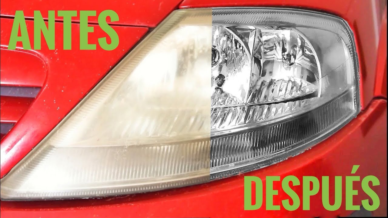 Cómo pulir faros de coche de forma fácil y barata