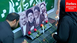 Memorial For Iranian President Who Died In Helicopter Crash Held At Iran’s Embassy In Baghdad, Iraq