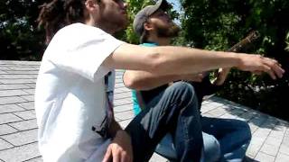 (ROOF JAM) "Emergency Spliff" SkillinJah w/ Josh Heinrichs chords