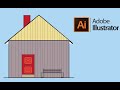 Adobe illustrator House illustration ....