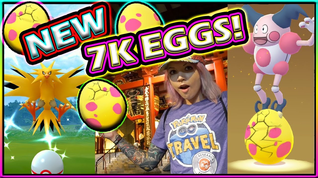 HATCHING NEW REGIONAL 7K EGGS IN POKEMON GO!
