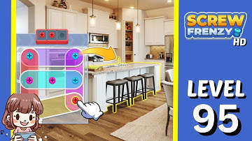 Screw Frenzy Level 95 Solution Walkthrough