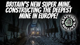 American Reacts to Britain&#39;s New Super Mine. Constructing The Deepest Mine In Europe! 2023