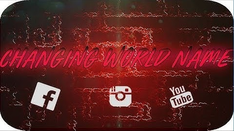 Growtopia! Changing World Name