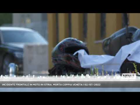 INCIDENTE FRONTALE IN MOTO IN ISTRIA, MORTA COPPIA VENETA | 02/07/2022