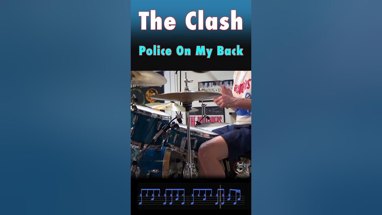 The Clash – Police on My Back | Drum Cover with Tabs