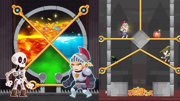 Hero Puzzle - Hero Rescue & Pull the Pin - Gameplay Walkthrough All Levels (Android/IOS)