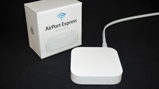 New Apple AirPort Express (2nd Generation) 2012: Unboxing & Review - YouTube