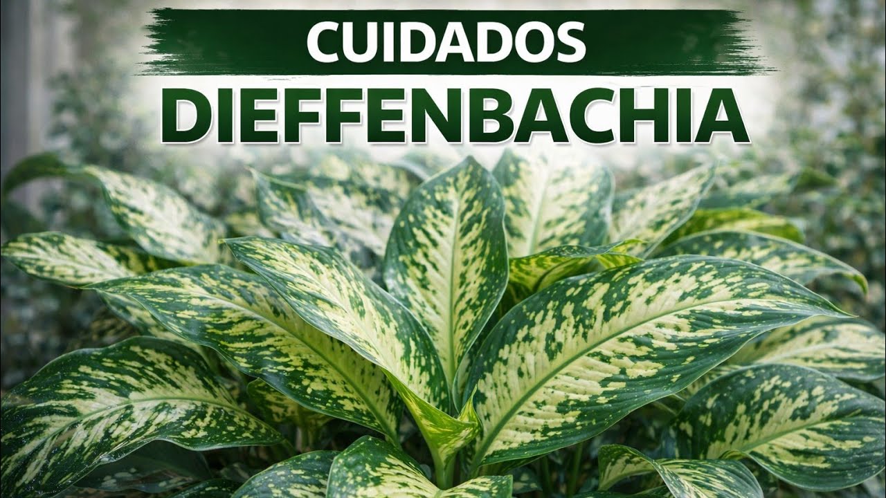 Dieffenbachia. Conoce sus cuidados básicos 🌿