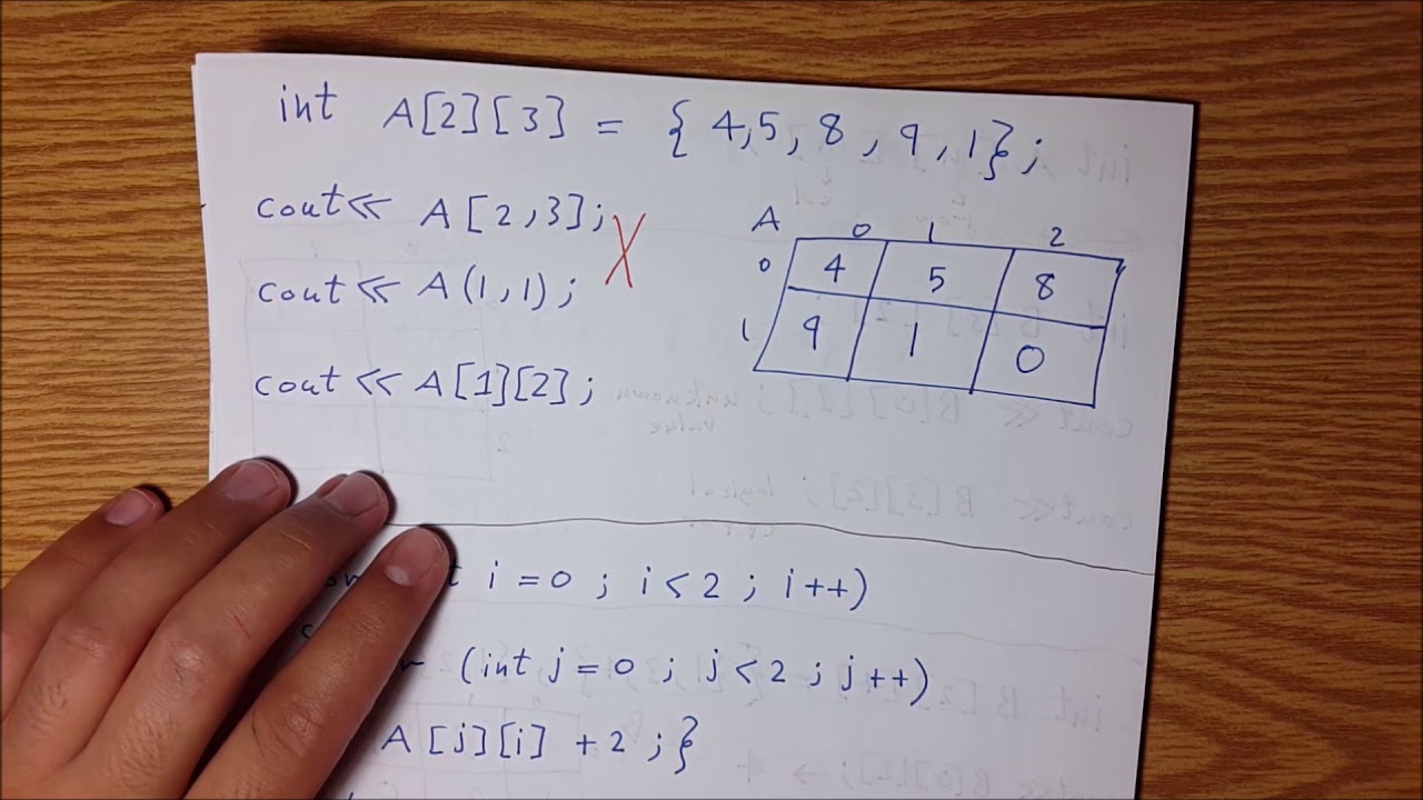 1- array ( part 4 ) [ multi ] - YouTube