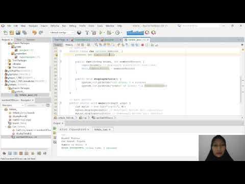 Tugas PBO Membuat Program Superclass - YouTube