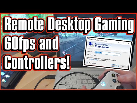 RDP Gaming with the free built-in Windows 10 Remote Desktop Connection