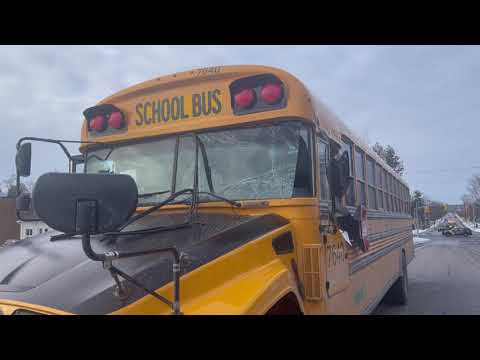 School Bus Collision Cobourg November 29, 2021