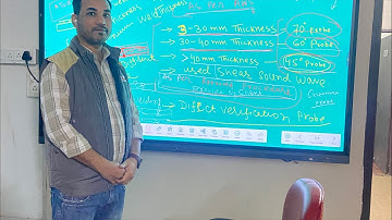 Ultrasonic Testing (UT) Calibration Angle Probe | NDT | QAQC | Babar Shaikh | Live | online Part2