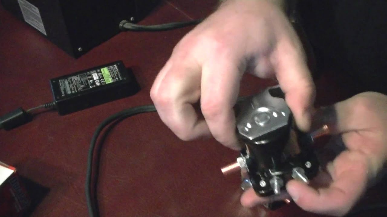 Solenoids car starter, For Dream Pin. YouTube