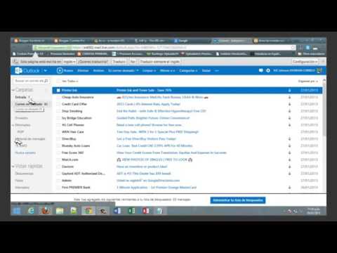 Eliminar y Bloquear Correos Spam No deseados en Outlook.com