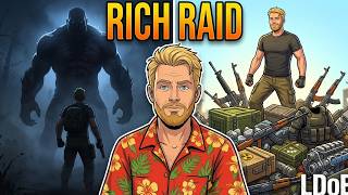 I killed the big one while raiding a rich base !! || LDoE raid steve || Last Day On Earth: Survival