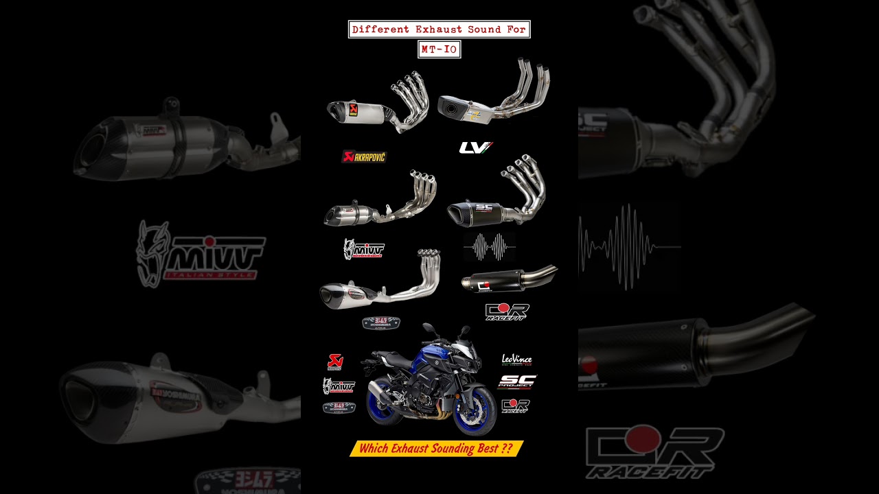 Different Exhaust Sound On MT-10 | 