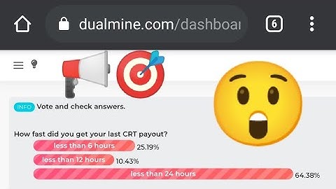 Dualmine.com Update in Payout