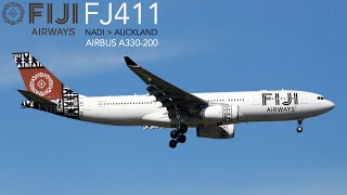 Fiji Airways FJ411 : Flying from Nadi to Auckland