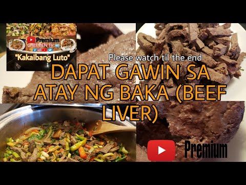 Video: Pagluto Ng Pate Sa Atay Ng Baka