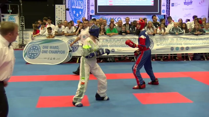 Hannah Weatherly v Jodie Browne WAKO Junior and Ca...