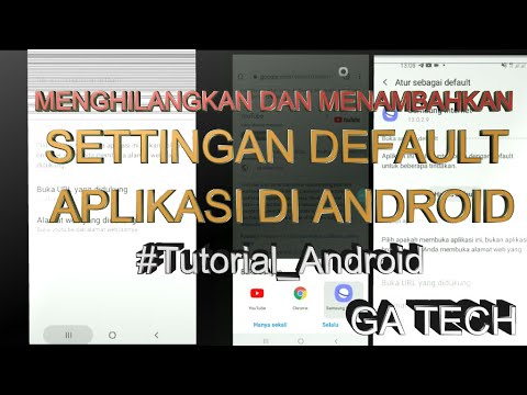 Menghilangkan dan Menambahkan Settingan Default Aplikasi di android #Tutorial_android