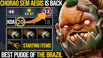 CHORAO SEM AEGIS PUDGE IS BACK | Pudge Official