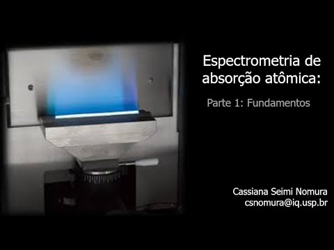 Vídeo: É um espectrofotômetro de absorção atômica?