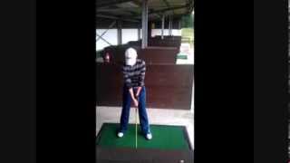 Sarah Darby Golf Swing - First Day Back In Over 4 Years