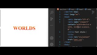 Text style using background clip in CSS || CSS language