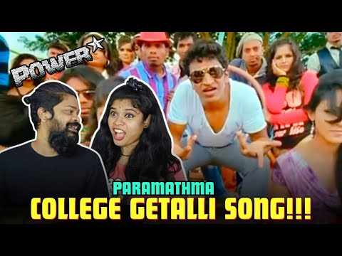 College Getalli Video Song REACTION | Malayalam | Paramathma | Puneeth Rajkumar | Deepa Sannidhi