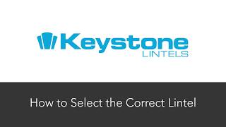 Famous How to select the correct lintel Profile