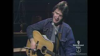 John Prine - Sam Stone - Illegal Smile - Flag Decal Early Performance and Interview w/ Chuck Collins chords