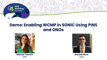 Demo: Enabling WCMP in SONiC Using PINS & ONOS - Niloofar Toorchi &  Daniele Moro