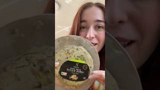 Probando novedades de Aldi, pizza de chocolate de Dubái