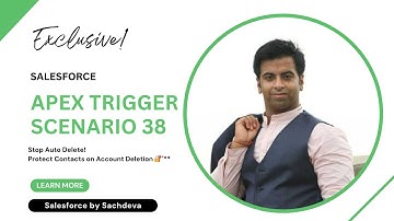 🛑 Stop Contact Deletion on Account Delete | Apex Trigger Scenario 38