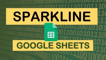 Easy way add SPARKLINE (Bar) in Google-sheets