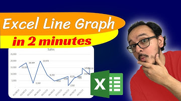 📈 How to make a line chart in Excel in 2 minutes