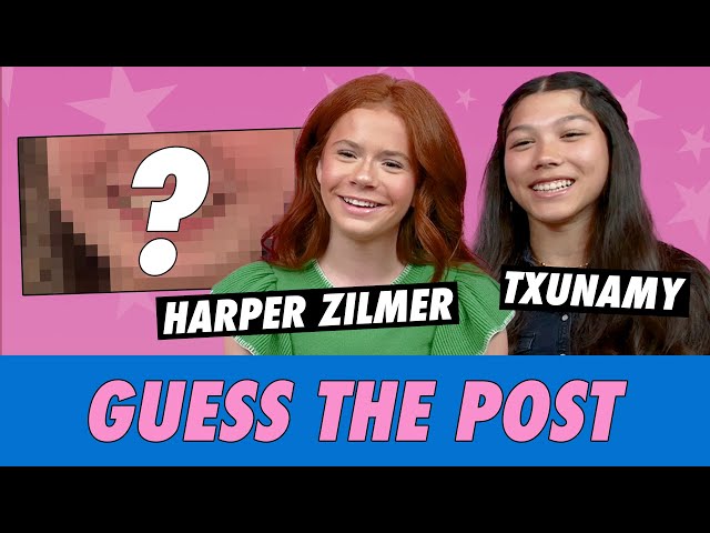 Txunamy vs. Harper Zilmer - Guess The Post class=