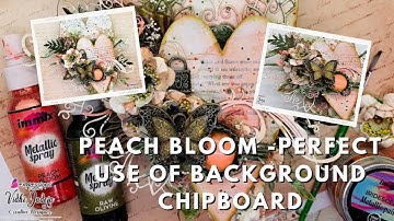How To Use  Background Chipboard Embellishments | immix | expressions craft